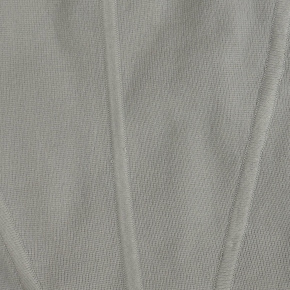 Aritzia Wilfred Natalie Top | Frozen Grey | Small | NWT | Minimalist Crop Knit - Picture 6 of 6